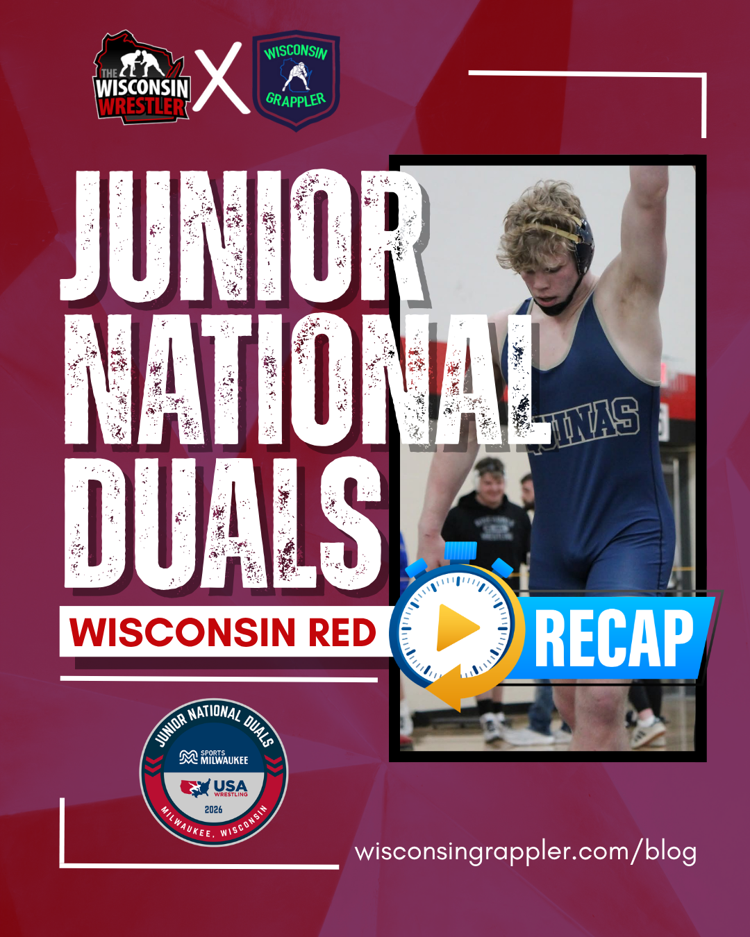 Wisconsin Jr. Stars Junior National Duals - Wisconsin Red Recap - Wisconsin Grappler